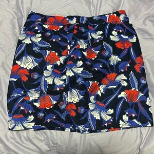 Floral size 4 JCrew skirt